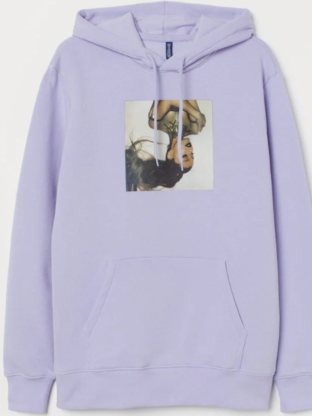 H&M x Ariana Grande "Thank U, Next" Lavender Hoodie Size Medium